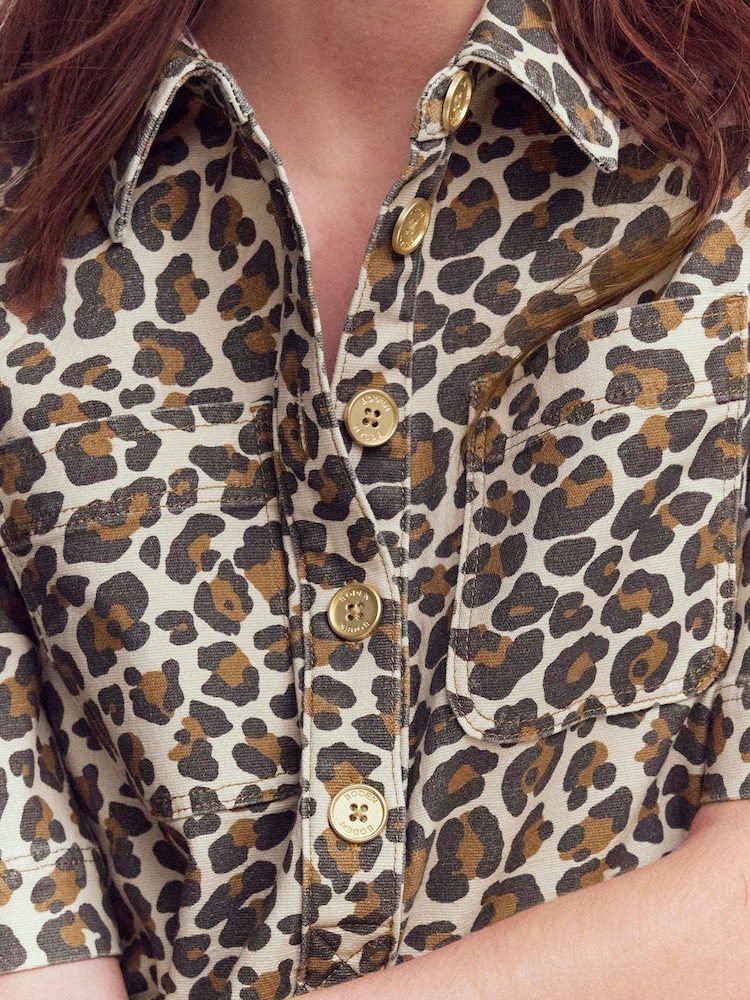 Braun - Boden Zia Denim Pocket Shift Dress - Bild 2 von 5