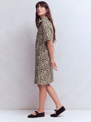 Braun - Boden Zia Denim Pocket Shift Dress - Bild 4 von 5