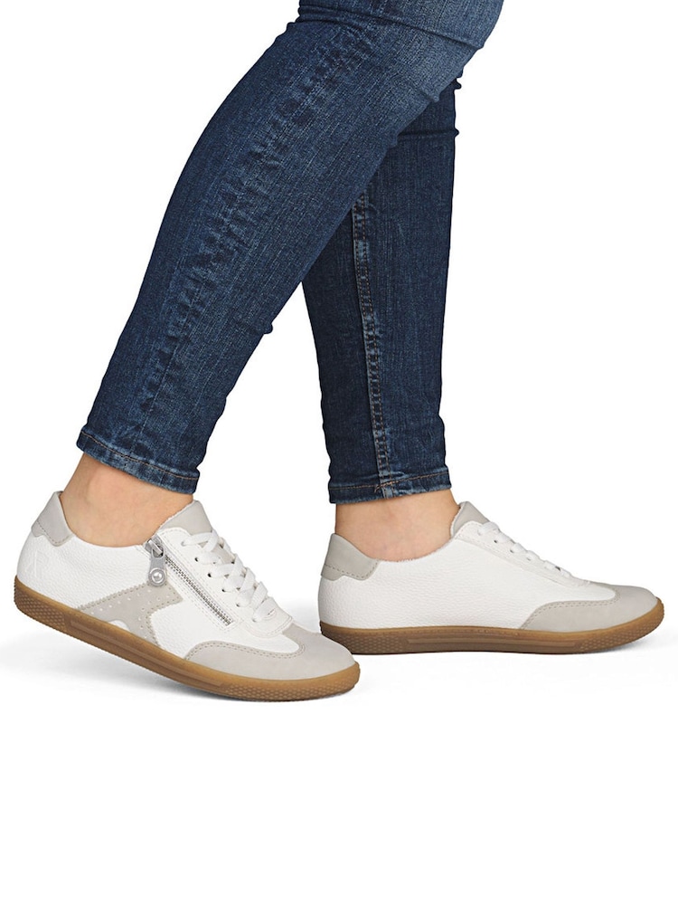 Rieker White Trainers - Image 1 of 11