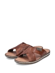 Rieker Brown Sandals - Image 4 of 6