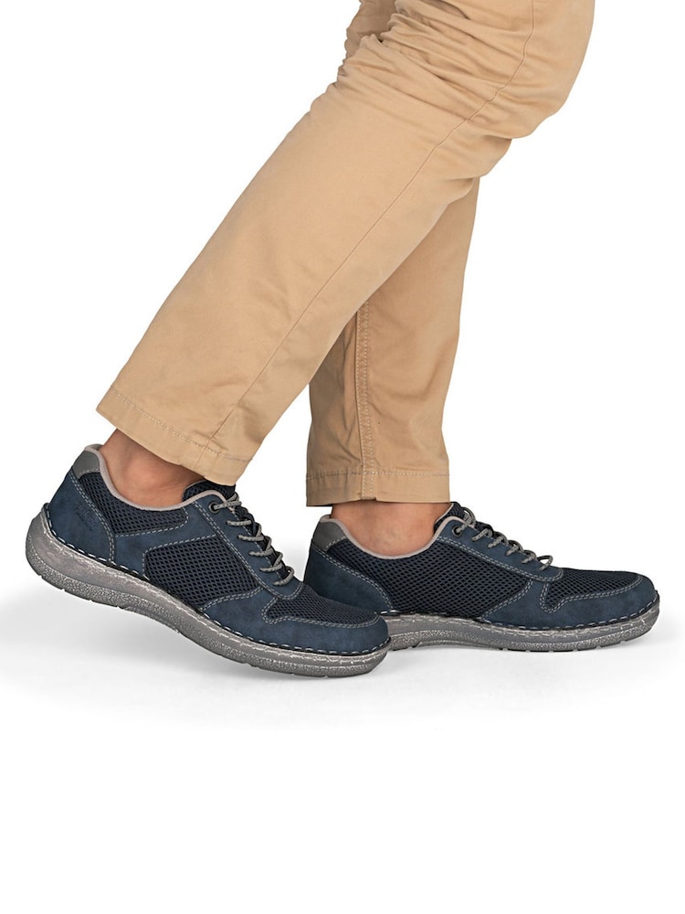 Rieker Elasticated Blue Shoes - 7의 이미지 1