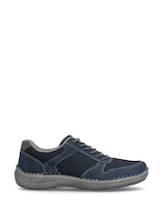 Rieker Elasticated Blue Shoes - 7의 이미지 2
