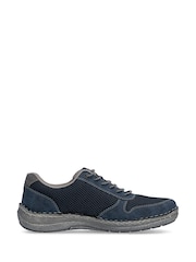 Rieker Elasticated Blue Shoes - 7의 이미지 3