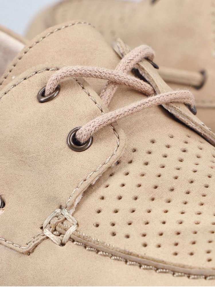 Rieker Cream Lace-Up Shoes - Image 11 of 11 Rieker Cream Lace-Up Shoes - Image 11 of 11