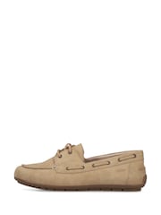 Rieker Cream Lace-Up Shoes - Image 2 of 11