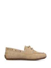 Rieker Cream Lace-Up Shoes - Image 3 of 11