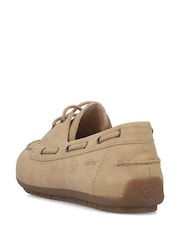 Rieker Cream Lace-Up Shoes - Image 7 of 11