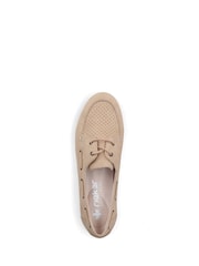 Rieker Cream Lace-Up Shoes - Image 9 of 11