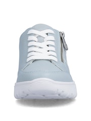 Rieker Zipper Blue Shoes - Image 10 of 11