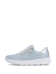 Rieker Zipper Blue Shoes - Image 4 of 11
