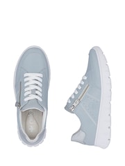 Rieker Zipper Blue Shoes - Image 8 of 11