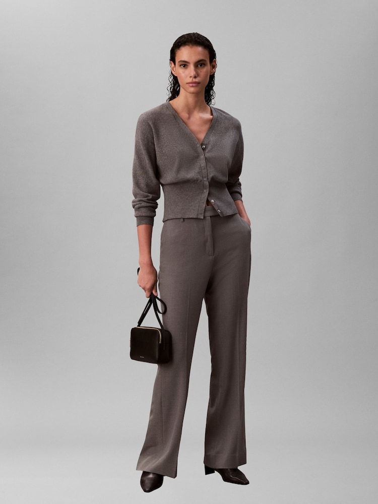 Calvin Klein Black Foil Logo Camera Bag - Image 5 of 5 Calvin Klein Black Foil Logo Camera Bag - Image 5 of 5