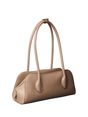 Calvin Klein Nude Shoulder Bag Coated Fabric - Image 3 of 4