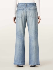 AllSaints Blue Kai Terry Jeans - Image 4 of 6