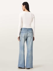 AllSaints Blue Kai Terry Jeans - Image 5 of 6