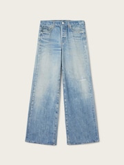 AllSaints Blue Kai Terry Jeans - Image 6 of 6