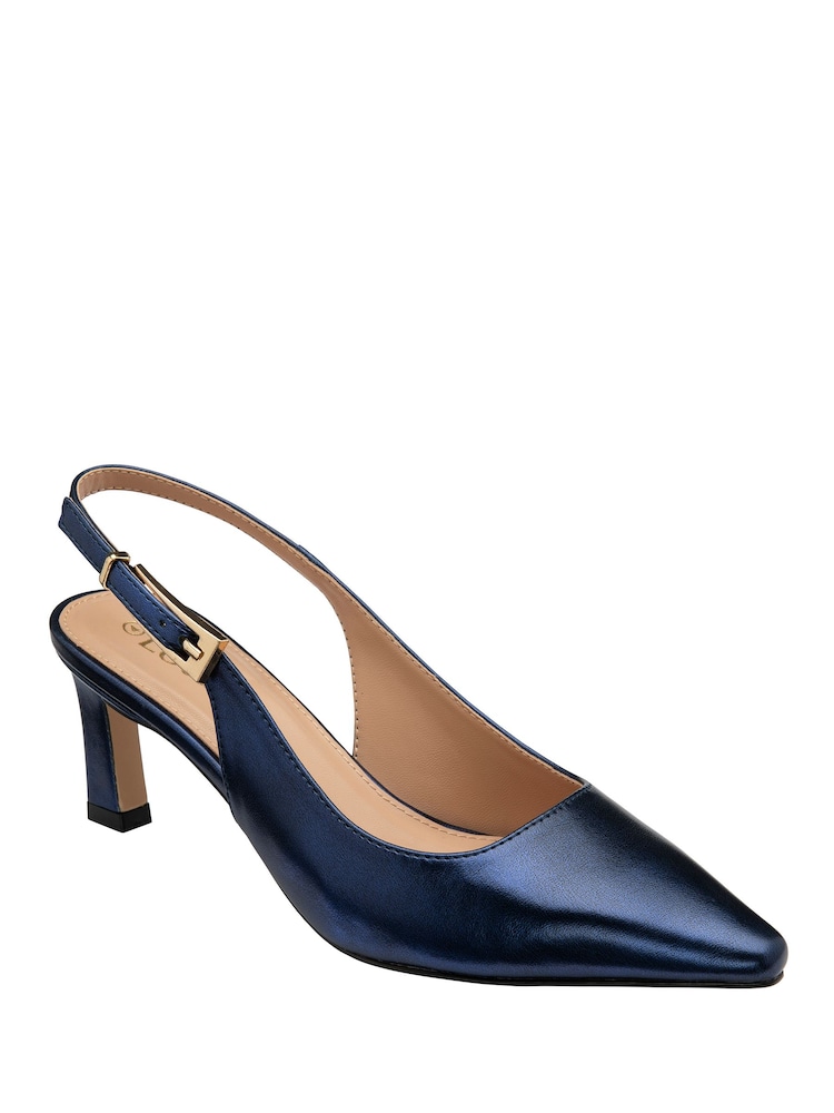Lotus Blue Slingback Court Shoes - Image 1 of 4 Lotus Blue Slingback Court Shoes - Image 1 of 4