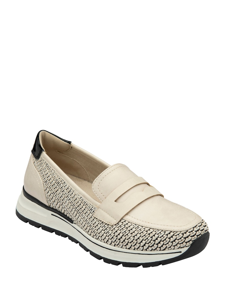 Lotus White Slip-On Shoes - Image 1 of 4 Lotus White Slip-On Shoes - Image 1 of 4