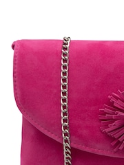 Lotus Pink Clutch Bag with Chain - Image 4 of 4