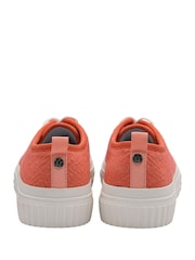Lotus Orange Lace-Up Trainers - Image 3 of 4