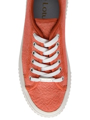 Lotus Orange Lace-Up Trainers - Image 4 of 4