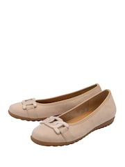 Lotus Natural Flat Slip-On Shoes - Image 2 of 4