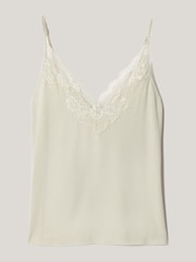 Jigsaw Green Modal Lace Camisole - Image 6 of 6