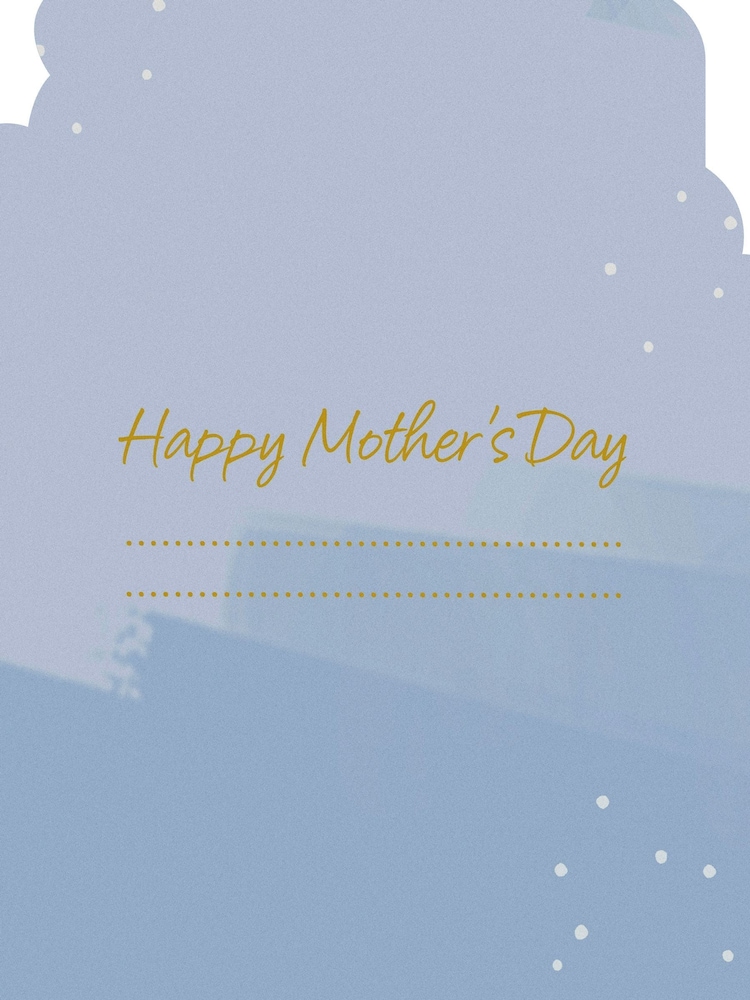 Hallmark Blue Mum Mother's Day Pull Out Card Forever Friends - Image 4 of 4