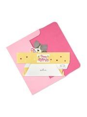Hallmark Yellow Mother's Day Card 3D Pop-Up Cute Dog Design - Image 3 of 4
