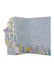 Hallmark Grey Mother's Day Card For Mum With Keepsake Bookmark - Image 4 of 4