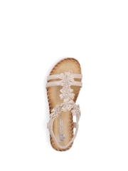 Rieker Gold Sandals - Image 5 of 6