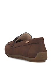 Rieker Brown Slip-On Shoes - Image 4 of 6