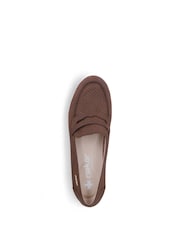 Rieker Brown Slip-On Shoes - Image 5 of 6
