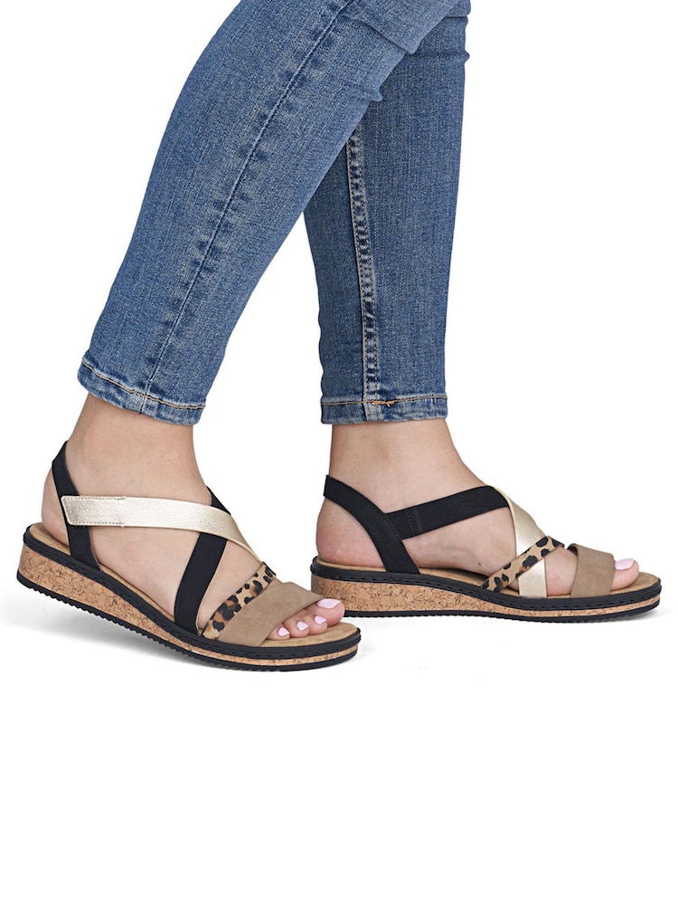 Rieker Natural Sandals - Image 1 of 7