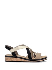 Rieker Natural Sandals - Image 2 of 7