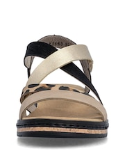 Rieker Natural Sandals - Image 4 of 7