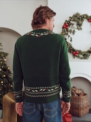 Green The Gruffalo's Child Matching Family Christmas Jumper - Image 4 of 8