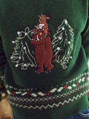 Green The Gruffalo's Child Matching Family Christmas Jumper - Image 5 of 8
