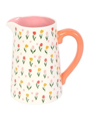 Something Different Print Tulip Ceramic Flower Jug - Image 4 of 4