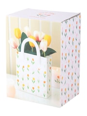 Jarrón de cerámica con forma de bolsa de tulipán "Something Different" - Imagen 5 de 5