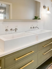 Pushka Home Gold Tone Hexagonal Cabinet Bar Handle - Image 2 of 3