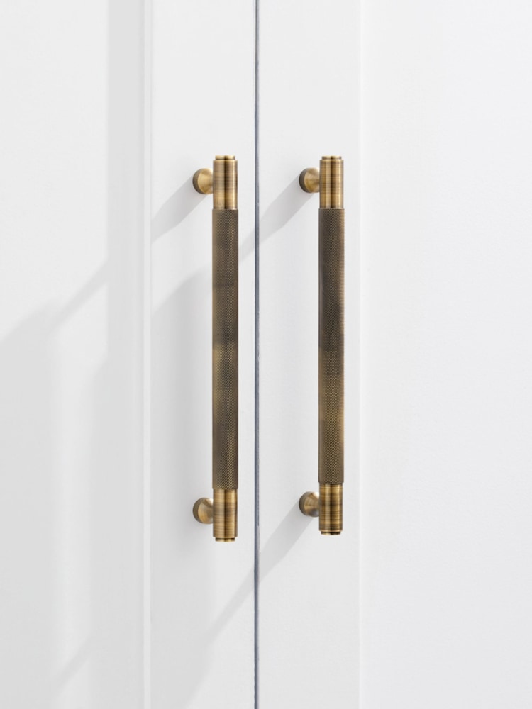 Pushka Home Antique Knurled Cabinet Bar Handle - Image 1 of 4