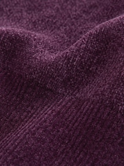 Purple Chenille Crew Neck Jumper - Image 7 of 7