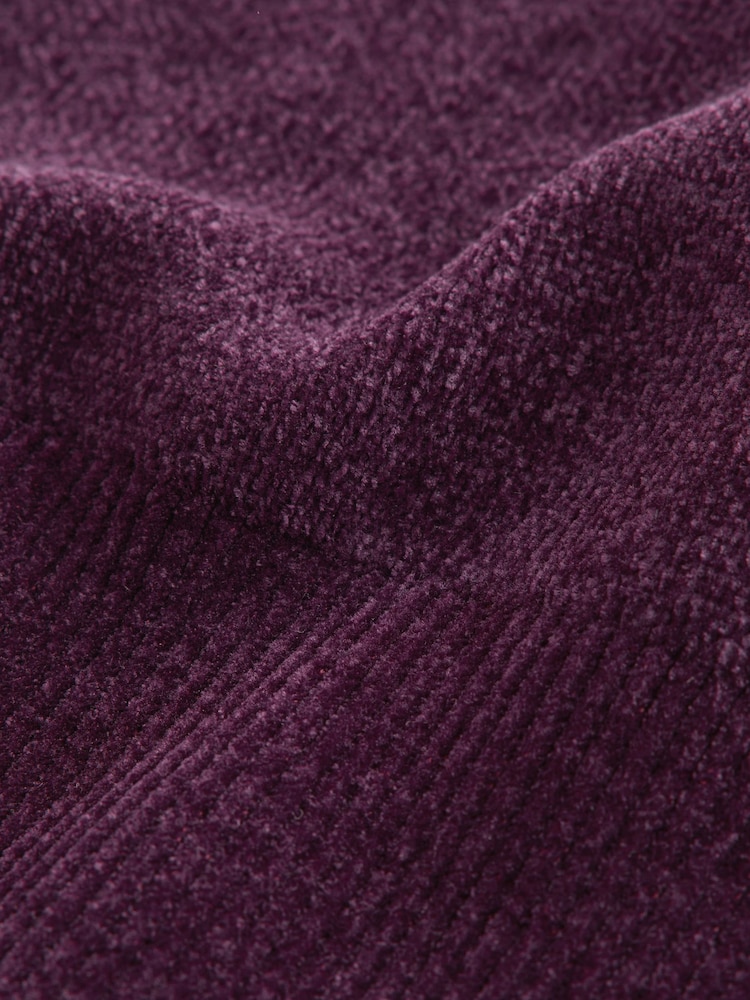 Purple Chenille Crew Neck Jumper - Image 7 of 7