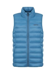 Weird Fish Blue Atissa Lightweight Padded Gilet - Image 6 of 7