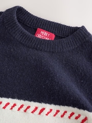 Մուգ կապույտ - Santa Letter Matching Family Christmas Jumper - Պատկեր 7 9-ից