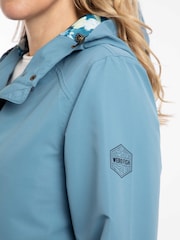 כחול  - Weird Fish ז'קט חסין מים, דגם Delara - תמונה 4 מתוך 7