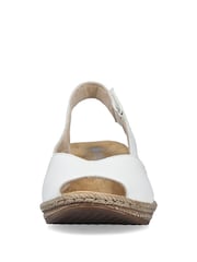 Rieker Rieker White Sandals - Imaginea 3 din 6