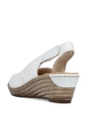 Rieker Rieker White Sandals - Imaginea 4 din 6