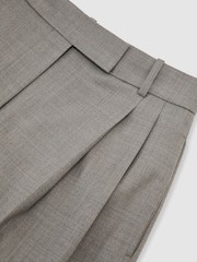 Reiss Darcy Wool-Blend Wide-Leg Pleated Trousers - 圖片 8，共 9